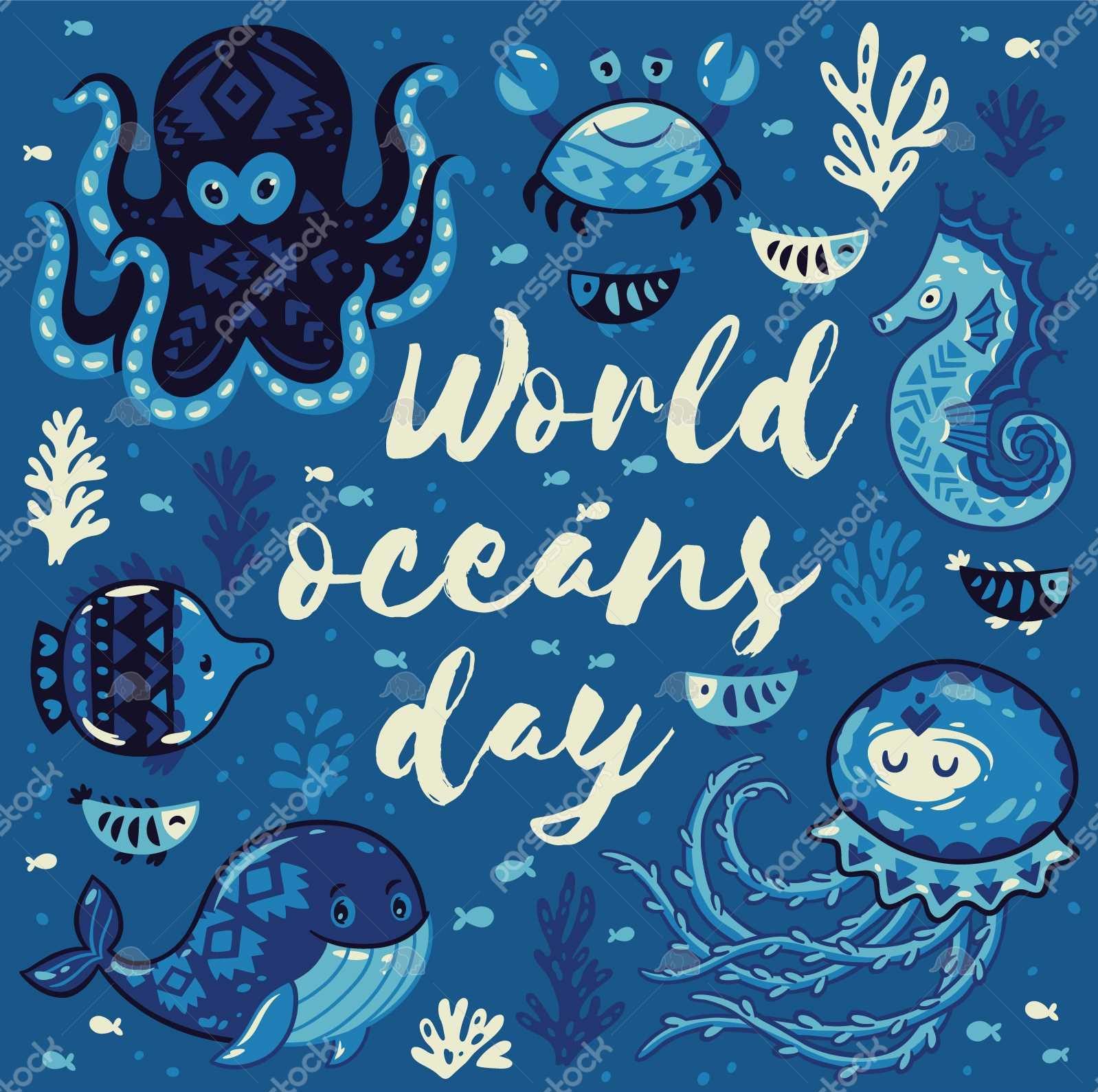 روز جهانی اقیانوس‌ها و معرفی منابع کتابخانه ای در این خصوص